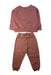 A Peach Pants Sets from Pehr in size 2T for girl. (Front View)