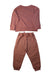 A Peach Pants Sets from Pehr in size 2T for girl. (Back View)