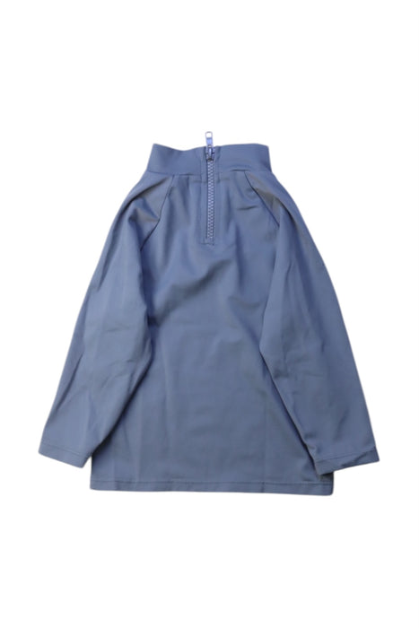 A Blue Rash Guards from Ina Swim in size 2T for boy. (Back View)