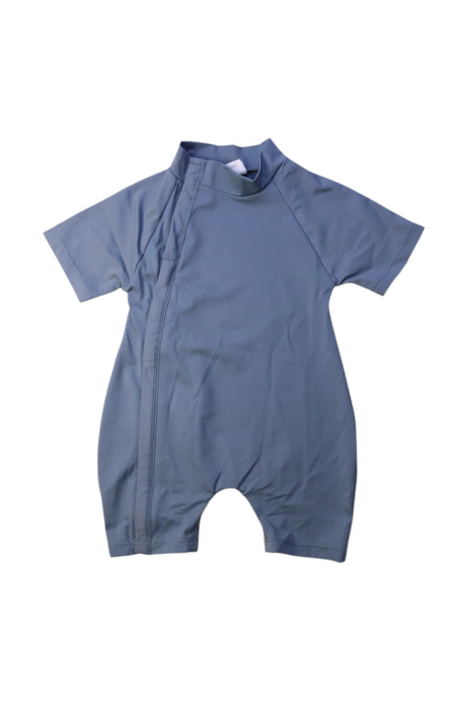 A Blue Rash Guards from Ina Swim in size 2T for boy. (Front View)