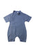 A Blue Rash Guards from Ina Swim in size 2T for boy. (Front View)
