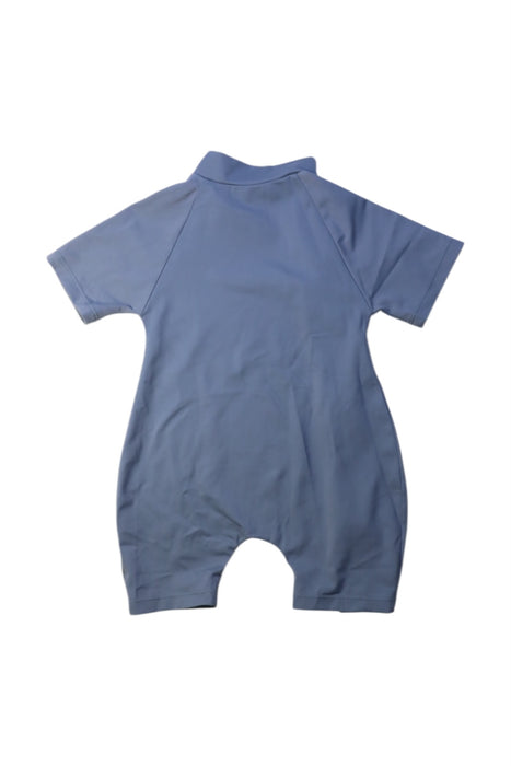 A Blue Rash Guards from Ina Swim in size 2T for boy. (Back View)