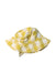 A Yellow Sun Hats from Pehr in size 2T for girl. (Front View)