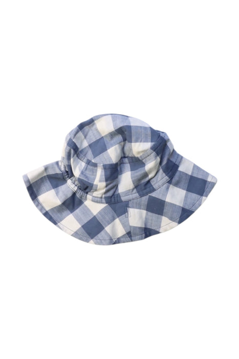 A Blue Sun Hats from Pehr in size 2T for boy. (Front View)