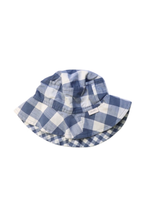 A Blue Sun Hats from Pehr in size 2T for boy. (Back View)