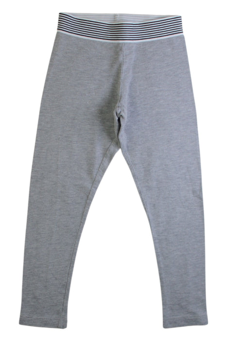 A Grey Leggings from Jacadi in size 4T for girl. (Front View)