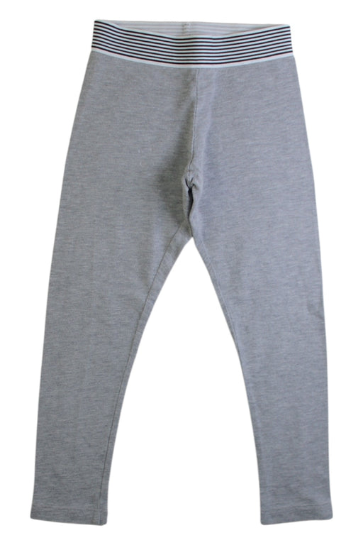 A Grey Leggings from Jacadi in size 4T for girl. (Front View)