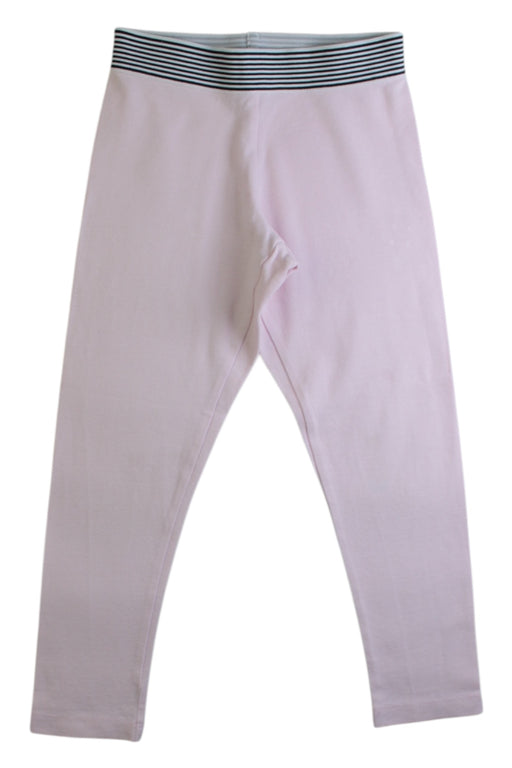A Pink Leggings from Jacadi in size 4T for girl. (Front View)