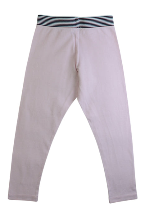 A Pink Leggings from Jacadi in size 4T for girl. (Back View)