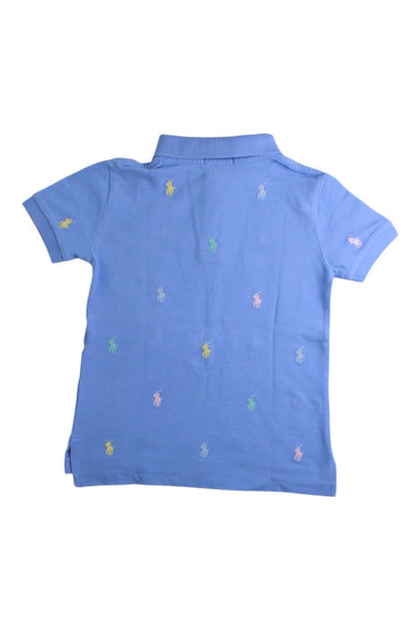 A Multicolour Short Sleeve Polos from Polo Ralph Lauren in size 4T for boy. (Back View)