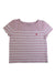 A Pink Short Sleeve Tops from Monoprix in size 5T for girl. (Front View)