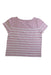 A Pink Short Sleeve Tops from Monoprix in size 5T for girl. (Back View)