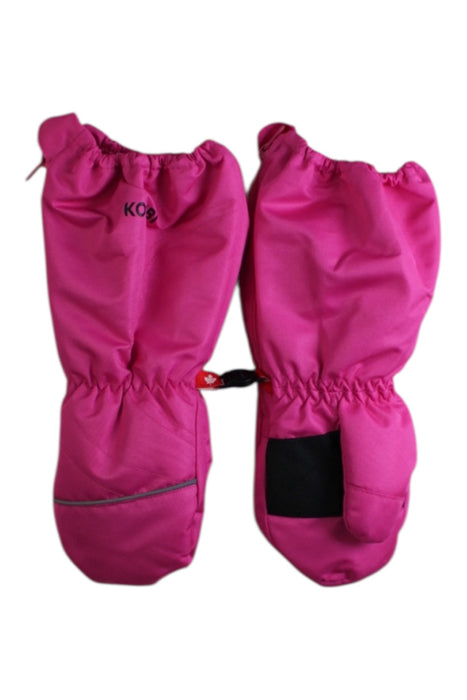 A Pink Gloves & Mittens from Kombi in size 5T for girl. (Back View)