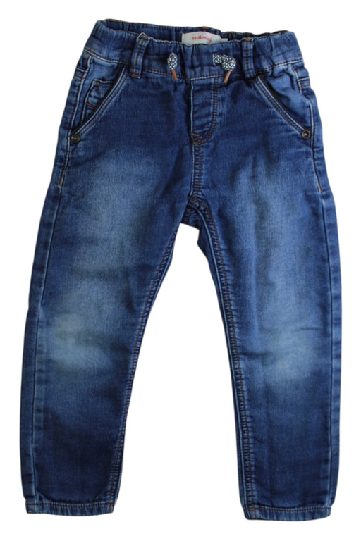 A Blue Jeans from Catimini in size 3T for girl. (Front View)