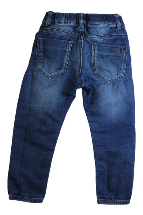 A Blue Jeans from Catimini in size 3T for girl. (Back View)