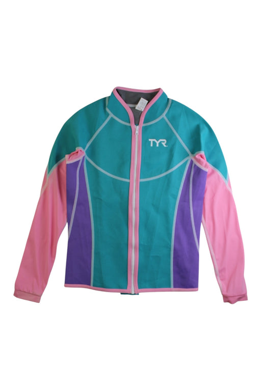 A Multicolour Rash Guards from TYR in size 14Y for girl. (Front View)