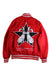 A Red Lightweight Jackets from Burberry in size 10Y for boy. (Back View)