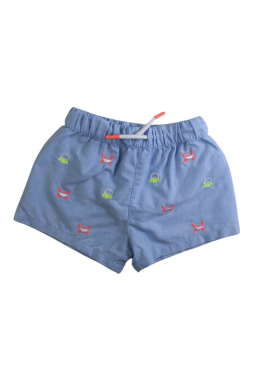 A Blue Shorts from Jacadi in size 3-6M for boy. (Front View)
