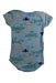 A Multicolour Short Sleeve Bodysuits from Petit Bateau in size 6-12M for boy. (Back View)