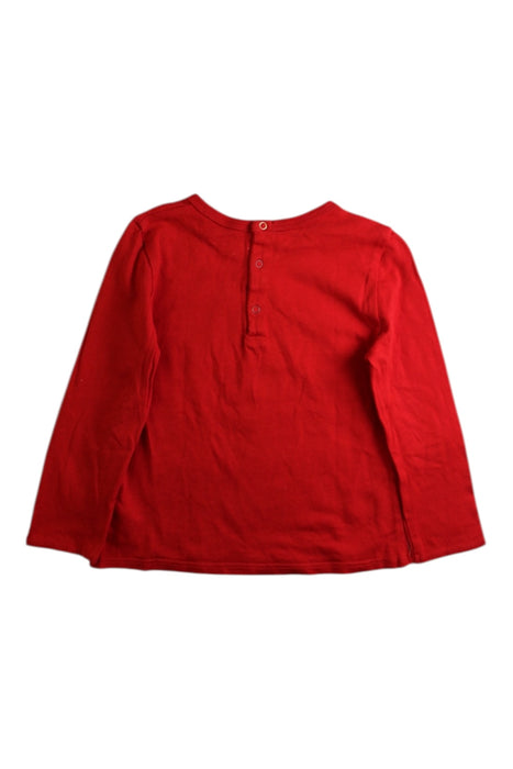 A Red Long Sleeve Tops from Little Marc Jacobs in size 2T for girl. (Back View)