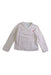 A White Long Sleeve Shirts from Ralph Lauren in size 6-12M for girl. (Front View)