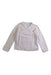 A White Long Sleeve Shirts from Ralph Lauren in size 6-12M for girl. (Front View)