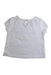 A White Short Sleeve T Shirts from Tommy Hilfiger in size 6-12M for girl. (Back View)