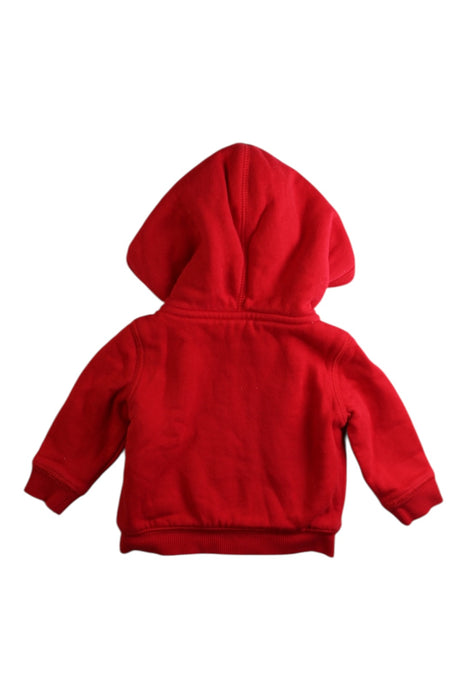 A Red Hooded Sweatshirts from Tommy Hilfiger in size 3-6M for neutral. (Back View)