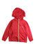 A Red Lightweight Jackets from Mont-bell in size 2T for neutral. (Front View)