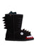 A Black Winter Boots from EMU Australia in size 6T for boy. (Front View)