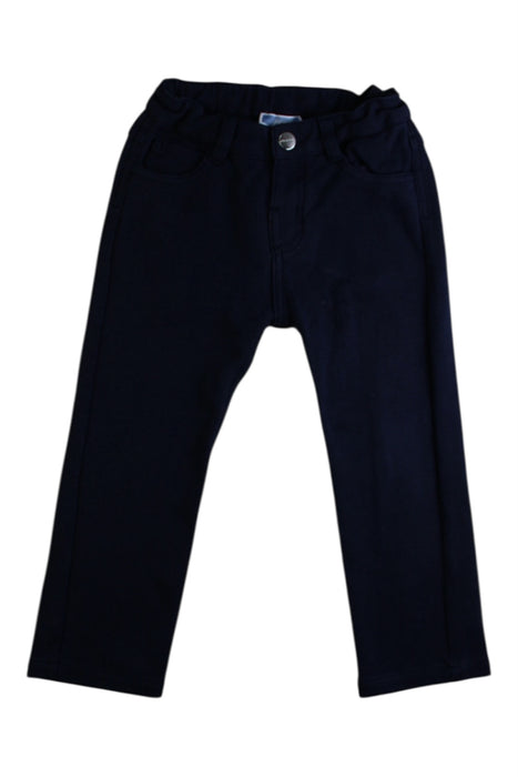 A Navy Casual Pants from Jacadi in size 3T for boy. (Front View)