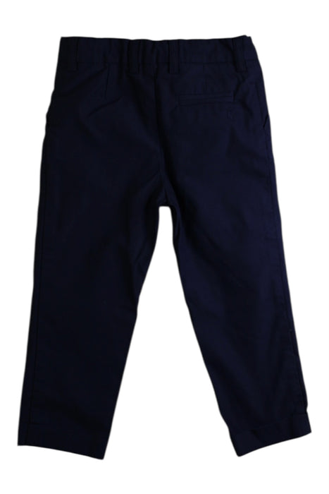 A Navy Casual Pants from Catimini in size 3T for boy. (Back View)