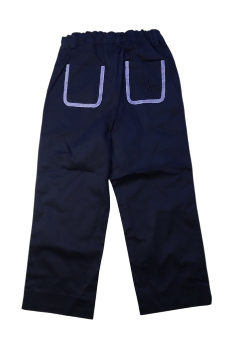 A Navy Casual Pants from Nicholas & Bears in size 6T for boy. (Back View)