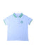 A White Short Sleeve Polos from Jacadi in size 6T for boy. (Front View)