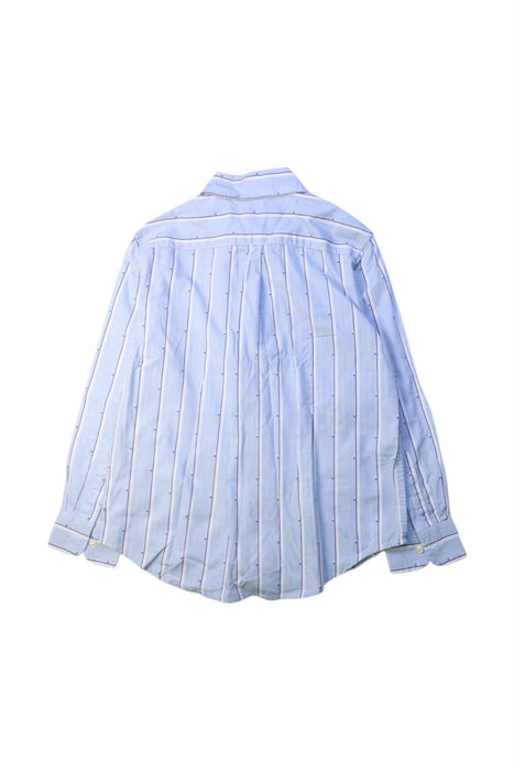 A Blue Long Sleeve Shirts from Polo Ralph Lauren in size 5T for boy. (Back View)