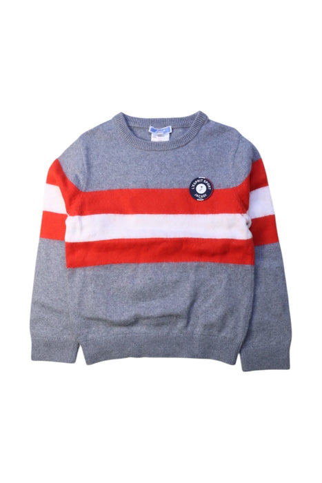 A Multicolour Crewneck Sweatshirts from Jacadi in size 6T for boy. (Front View)