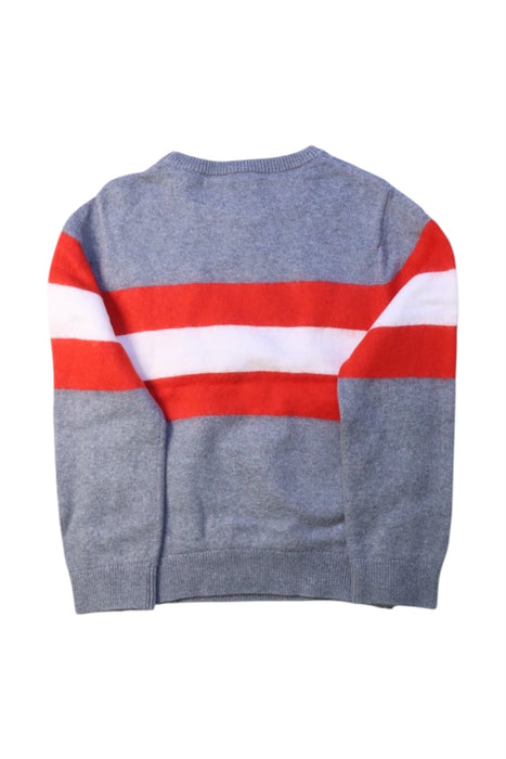A Multicolour Crewneck Sweatshirts from Jacadi in size 6T for boy. (Back View)