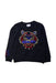 A Black Crewneck Sweatshirts from Kenzo in size 6T for boy. (Front View)