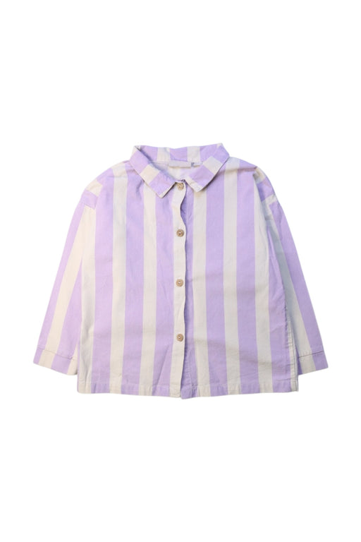 A Purple Long Sleeve Shirts from The Campamento in size 3T for girl. (Front View)