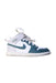 A White Sneakers from Air Jordan in size 5T for neutral. (Front View)