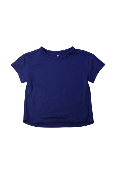 A Navy Short Sleeve T Shirts from Crewcuts in size 2T for girl. (Front View)
