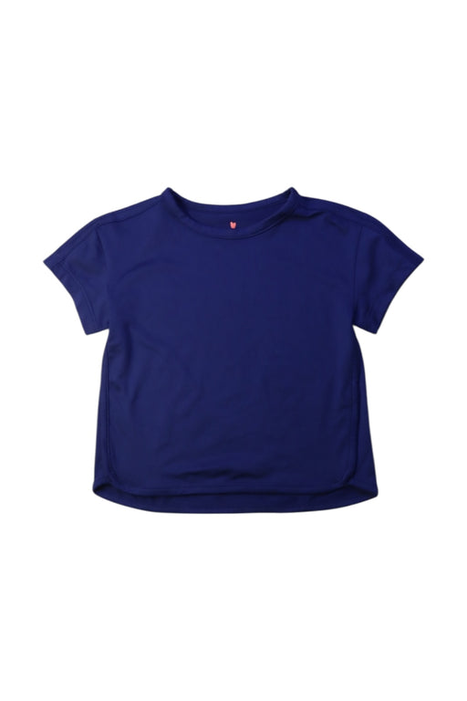 A Navy Short Sleeve T Shirts from Crewcuts in size 2T for girl. (Front View)