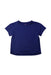 A Navy Short Sleeve T Shirts from Crewcuts in size 2T for girl. (Front View)