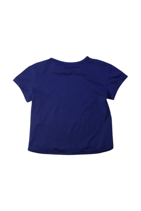 A Navy Short Sleeve T Shirts from Crewcuts in size 2T for girl. (Back View)