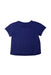 A Navy Short Sleeve T Shirts from Crewcuts in size 2T for girl. (Back View)