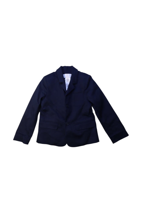A Navy Blazers from Jacadi in size 4T for boy. (Front View)