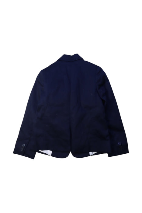 A Navy Blazers from Jacadi in size 4T for boy. (Back View)