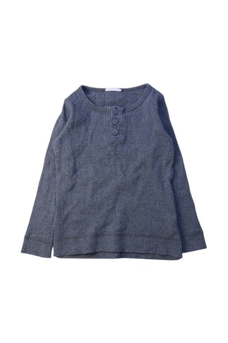 A Grey Long Sleeve Tops from Jamie Kay in size 2T for girl. (Front View)