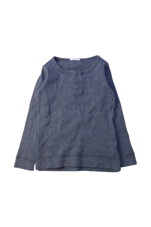 A Grey Long Sleeve Tops from Jamie Kay in size 2T for girl. (Front View)