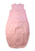 A Pink Sleepsacs from ErgoPouch in size 6-12M for girl. (Back View)